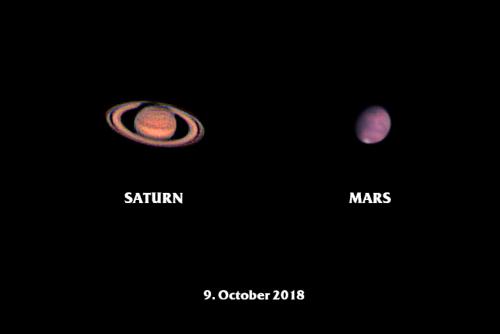 Saturn & Mars